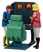 Mobile Suit Gundam G.M.G. Collection EX Diorama White Base Bridge Radio Operator Desk Set 10 cm (with gift) Megahouse