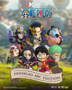 One Piece XXRAY 4 inch Vinyl Figure Egghead Arc Series Part 1 Blind Box Display (6) Mighty Jaxx