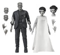 Universal Monsters 2-Pack Action Figure Bride of Frankenstein 90th Anniversary The Monster & His Mate (B&W) 18 cm NECA