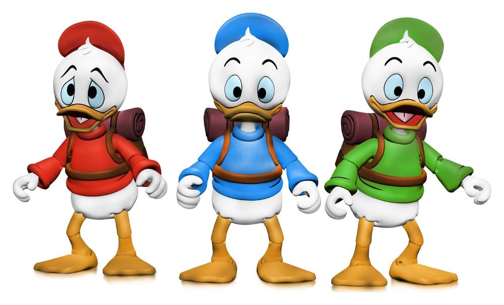 DuckTales Ultimate Action Figures 3-Pack Huey, Dewey, and Louie 18 cm NECA