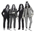 KISS Action Figures 4-Pack Dressed to Kill Album Cover 18 cm NECA