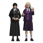 Wednesday Action Figures 2 Pack Wednesday Addams (Nevermore Uniform) and Enid 20 cm NECA