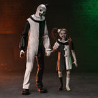 Terrifier 2 2-Pack Action Figures Ultimate Art the Clown & Little Pale Girl 18 cm