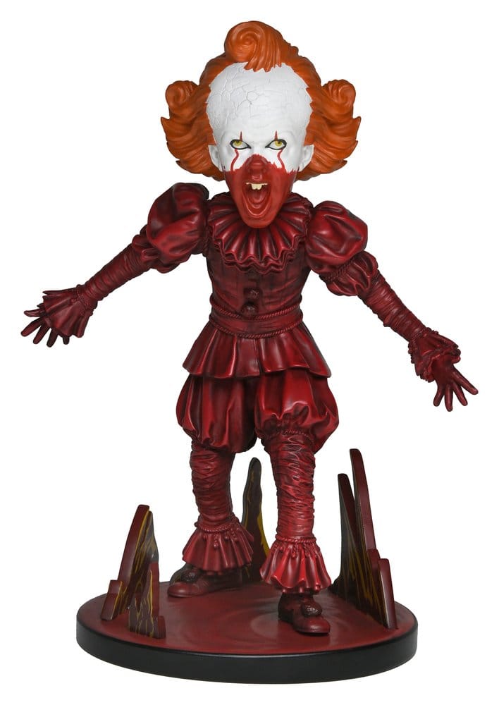 It: Welcome To Derry Head Knocker Blood Pennywise 19 cm NECA