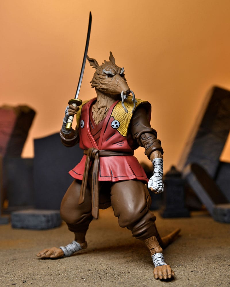 Teenage Mutant Ninja Turtles The Last Ronin Action Figure Ultimate Splinter 18 cm NECA