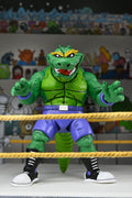 Teenage Mutant Ninja Turtles (Archie Comics) Action Figure Stump Wrestling Leatherhead 18 cm NECA