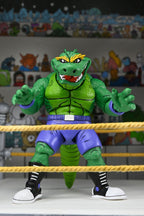 Teenage Mutant Ninja Turtles (Archie Comics) Action Figure Stump Wrestling Leatherhead 18 cm NECA