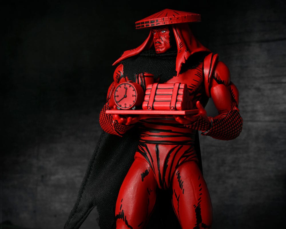 Teenage Mutant Ninja Turtles (Mirage Comics) Action Figure Red and Black Foot Assassin 18 cm