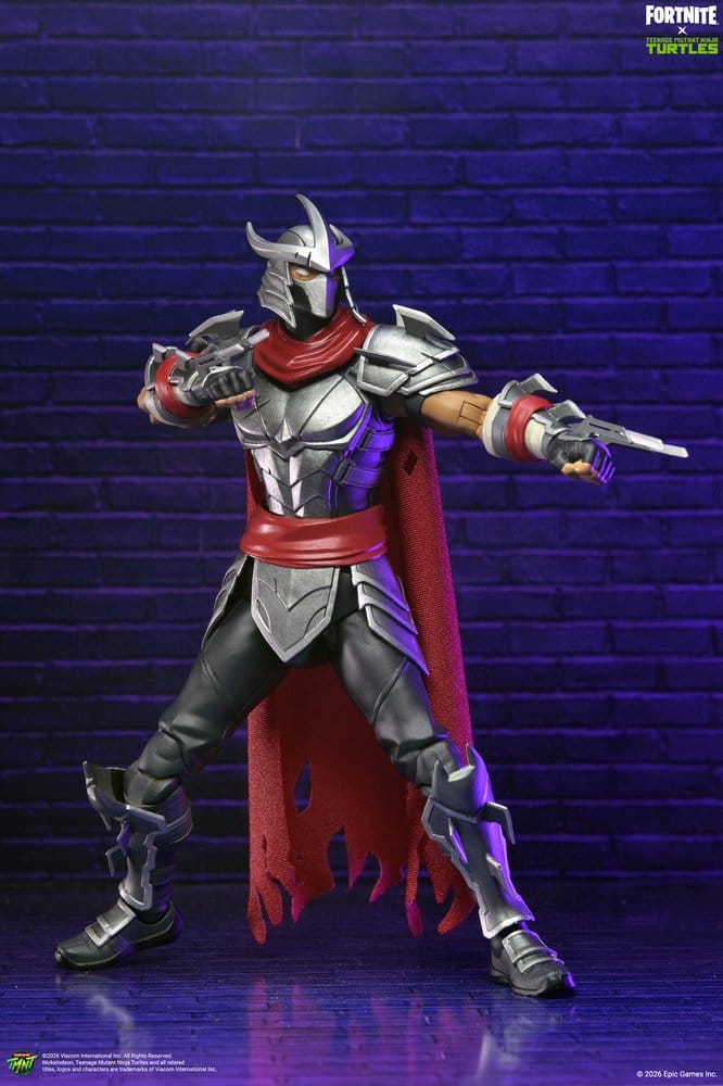 Teenage Mutant Ninja Turtles x Fortnite Action Figure Shredder 18 cm