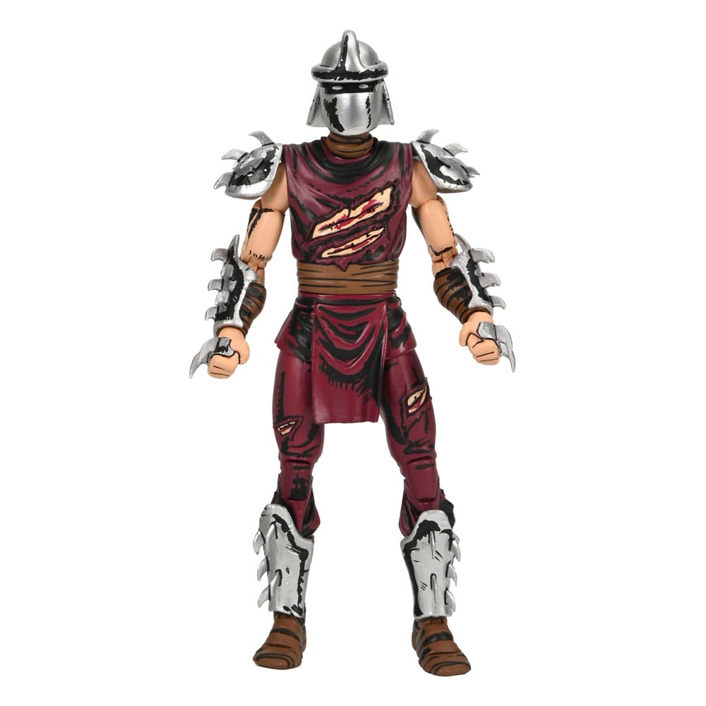 Teenage Mutant Ninja Turtles Action Figure Battle Damaged Shredder 18 cm NECA