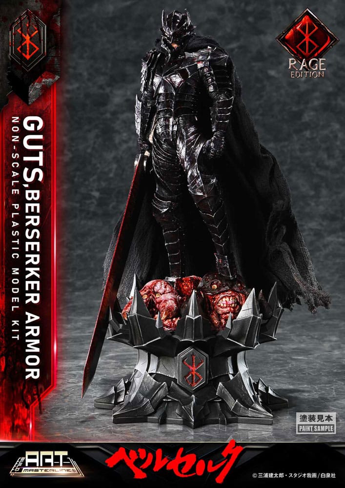 Berserk Plastic Build Art Masterline Model Kit Guts Berserker Armor Rage 30 cm Prime 1 Studio