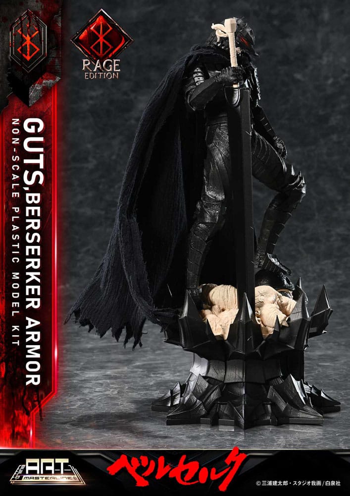 Berserk Plastic Build Art Masterline Model Kit Guts Berserker Armor Rage 30 cm