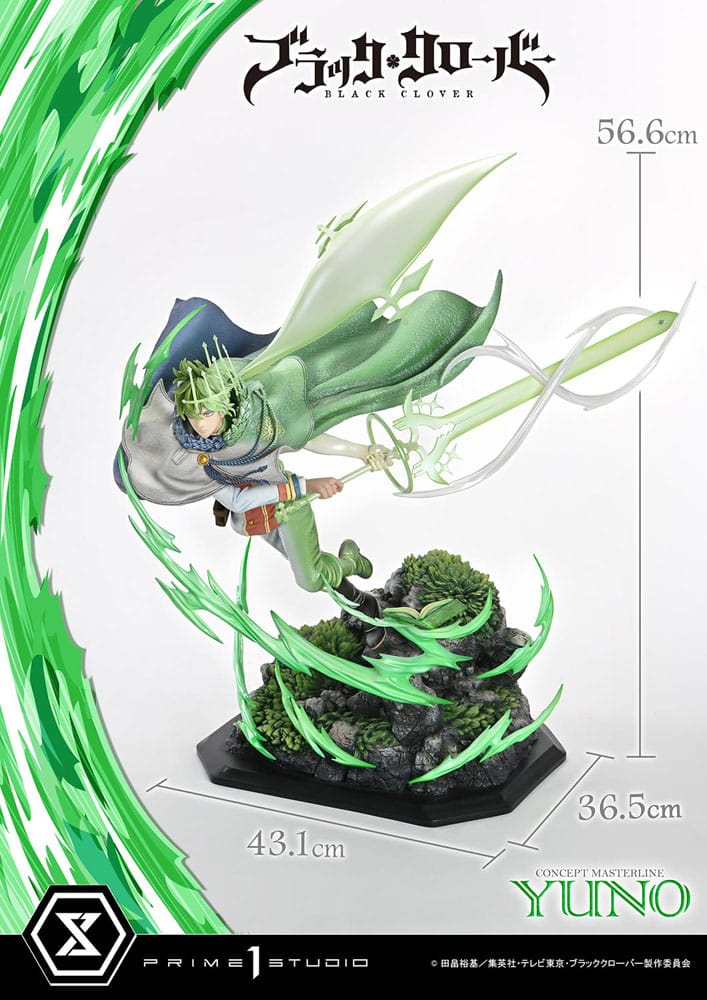 Black Clover Concept Masterline Series Statue 1/6 Yuno Exclusive Bonus Ver. 57 cm