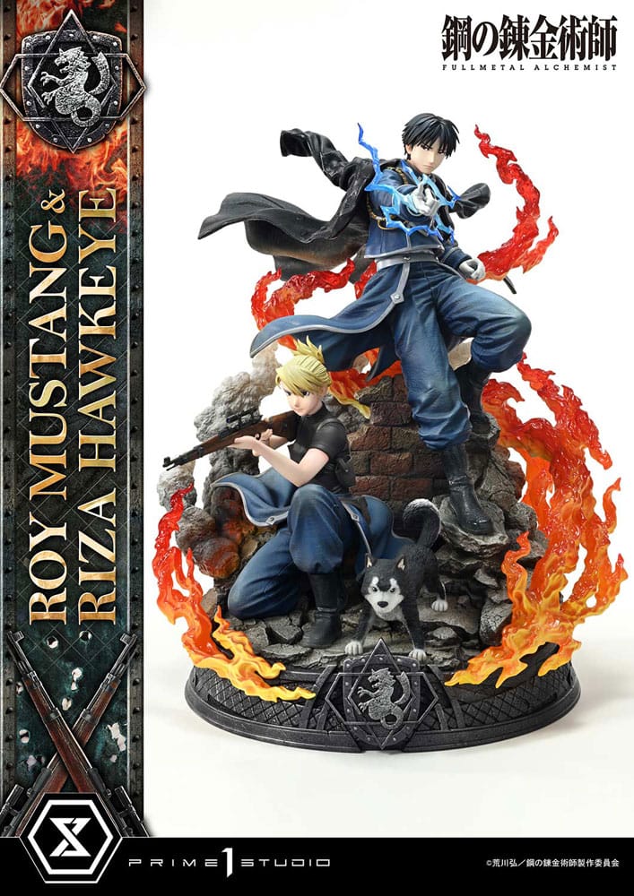 Fullmetal Alchemist Concept Masterline Statue 1/6 Roy Mustang & Riza Hawkeye Regular Version 50 cm Prime 1 Studio