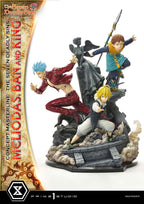 Seven Deadly Sins Concept Masterline Series Statue Meliodas, Ban and King 55 cm Prime 1 Studio