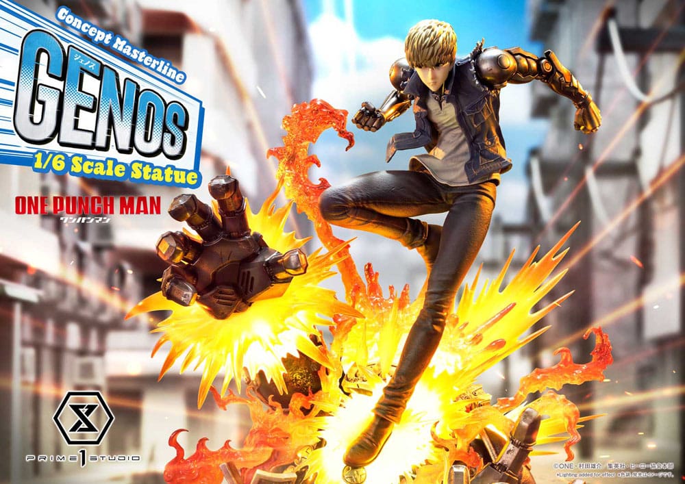 One Punch Man Concept Masterline Series Statue 1/6 Genos 33 cm
