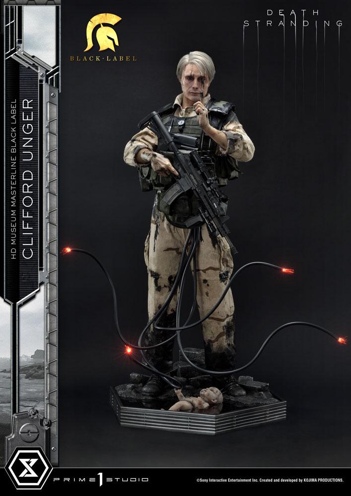 Death Stranding Statue 1/2 Clifford Unger Black Label 103 cm Prime 1 Studio