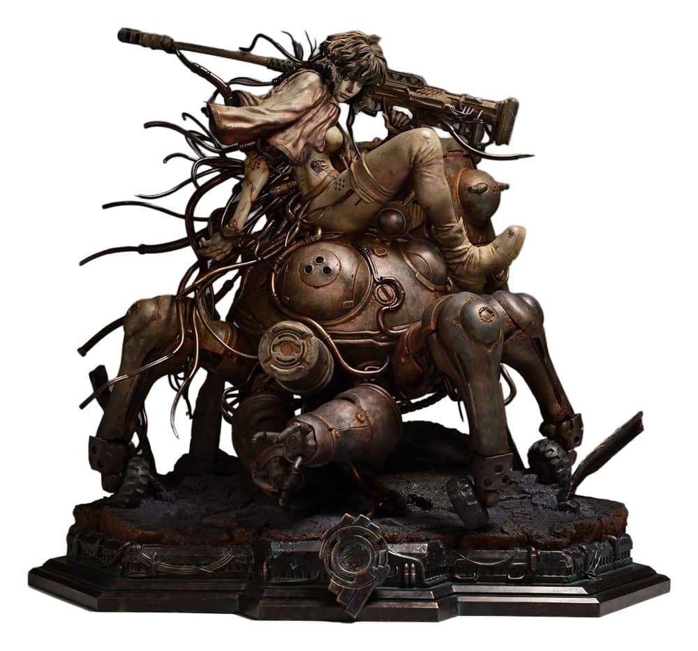Ghost in the Shell Stand Alone Complex The Legend of Beauty and the Beast Statue 1/4 Motoko Kusanagi & Tachikoma Art by Entei Ryu Bonus Version 53 cm Prime 1 Studio