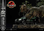 Jurassic World: The Lost World Statue 1/15 T-Rex Cliff Attack Bonus Version 53 cm
