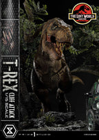 Jurassic World: The Lost World Statue 1/15 T-Rex Cliff Attack Bonus Version 53 cm