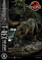 Jurassic World: The Lost World Statue 1/15 T-Rex Cliff Attack Bonus Version 53 cm