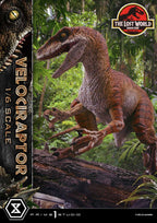 Jurassic Park II Legacy Museum Collection Statue 1/6 Velociraptor Bonus Version 41 cm
