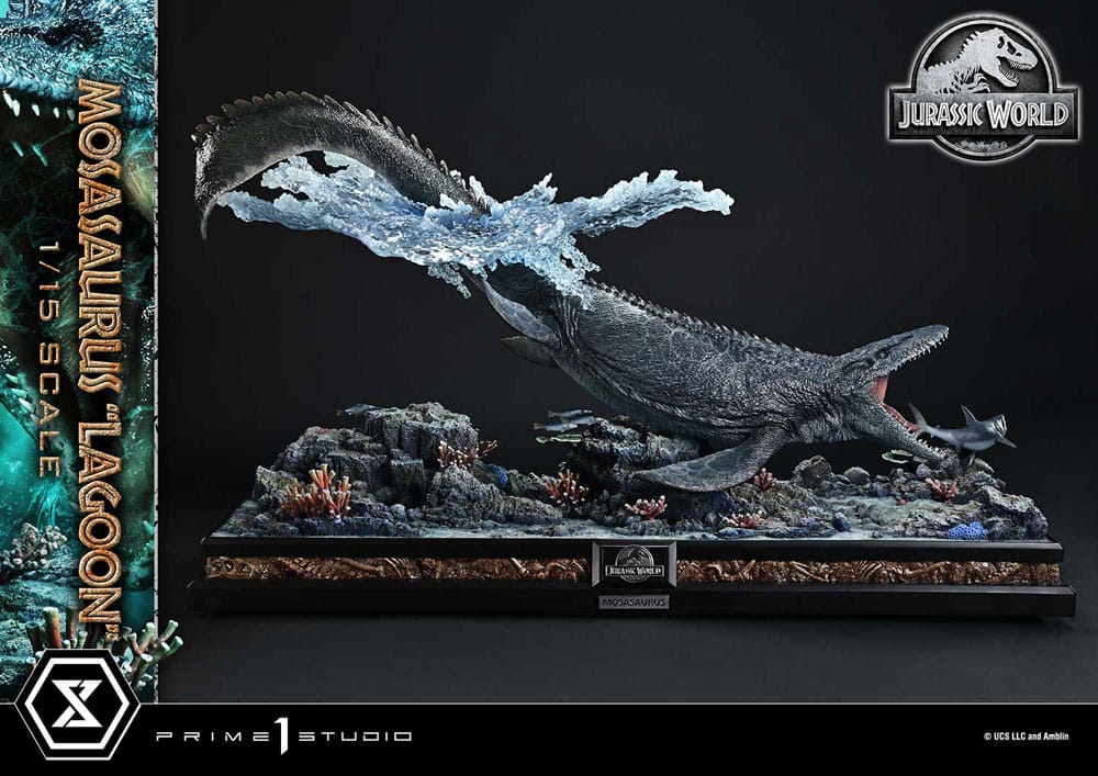 Jurassic World Legacy Museum Collection Statue 1/15 Mosasaurus "Lagoon" Bonus Version 57 cm Prime 1 Studio