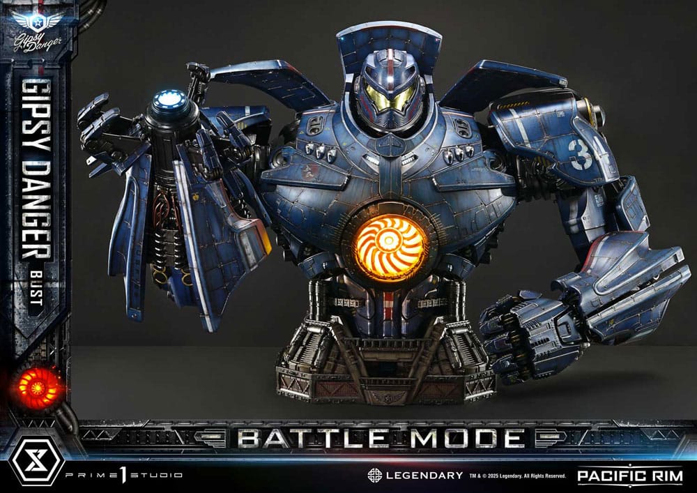 Pacific Rim Life Size Bust 1/1 Gipsy Danger Battle Mode 75 cm Prime 1 Studio