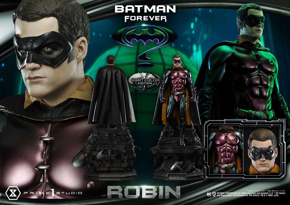 Batman Forever Museum Masterline Series Statue 1/3 Robin Night Color Edition 95 cm