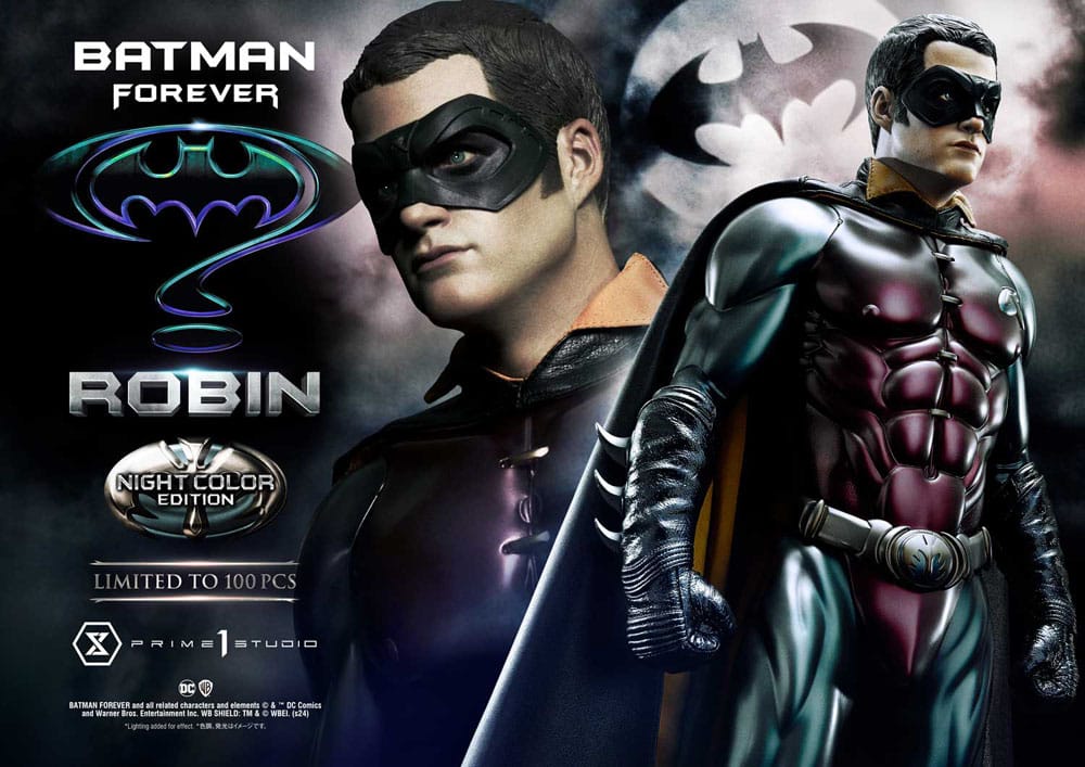 Batman Forever Museum Masterline Series Statue 1/3 Robin Night Color Edition 95 cm
