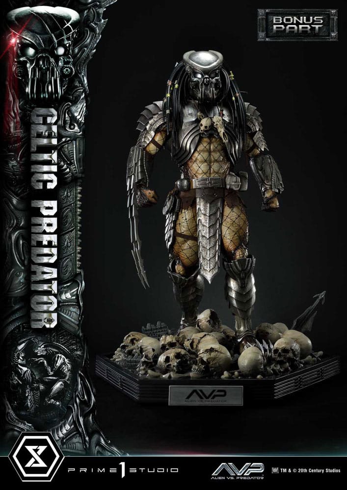The Alien vs. Predator Museum Masterline Series Statue 1/3 Celtic Predator Bonus Ver. 95 cm Prime 1 Studio