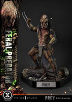 Prey (Movie) Museum Masterline Series Statue 1/3 Feral Predator 89 cm