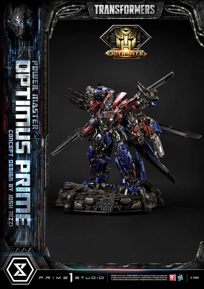 Transformers Museum Masterline Statue Powermaster Optimus Prime Concept by Josh Nizzi Ultimate Version 99 cm Prime 1 Studio