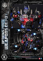 Transformers: Dark of the Moon (Film) Museum Masterline Statue Optimus Prime Weapons Depot 127 cm