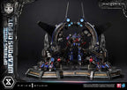 Transformers: Dark of the Moon (Film) Museum Masterline Statue Optimus Prime Weapons Depot Bonus Version 127 cm