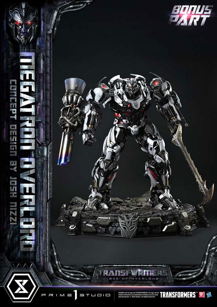 Transformers Generations I Museum Masterline Statue Megatron Overlord (Design by Josh Nizzi) Bonus Version 89 cm Prime 1 Studio