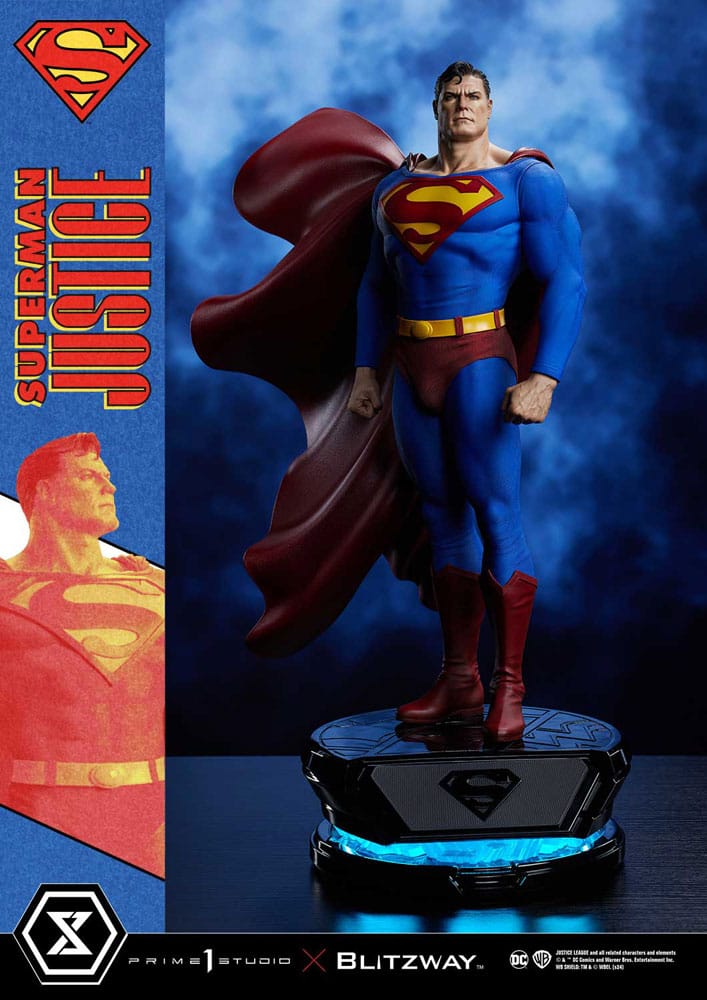 DC Comics Premium Masterline Series Statue 1/4 Superman Justice Comics 57 cm Prime 1 Studio