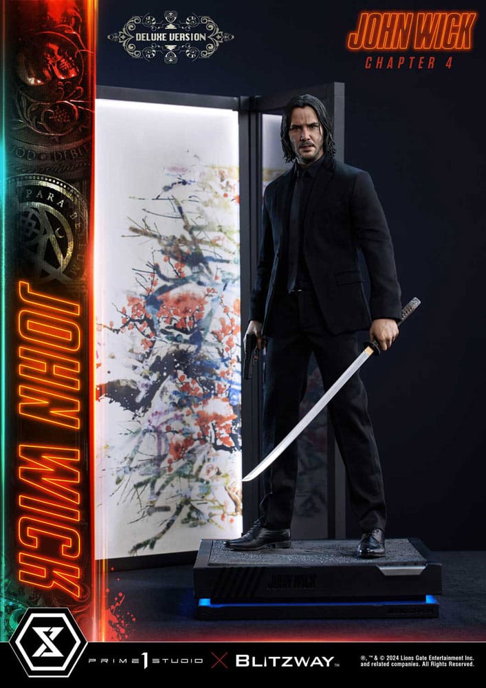 John Wick Chapter 4 Ultimate Premium Masterline Series Statue 1/4 John Wick Deluxe Version 54 cm Prime 1 Studio