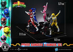 Mighty Morphin Power Rangers Premium Masterline Set of 5 Statues 1/4 Deluxe Version 62 cm