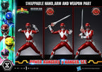 Mighty Morphin Power Rangers Premium Masterline Set of 5 Statues 1/4 Deluxe Bonus Version 62 cm