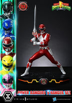 Mighty Morphin Power Rangers Premium Masterline Set of 5 Statues 1/4 Deluxe Bonus Version 62 cm