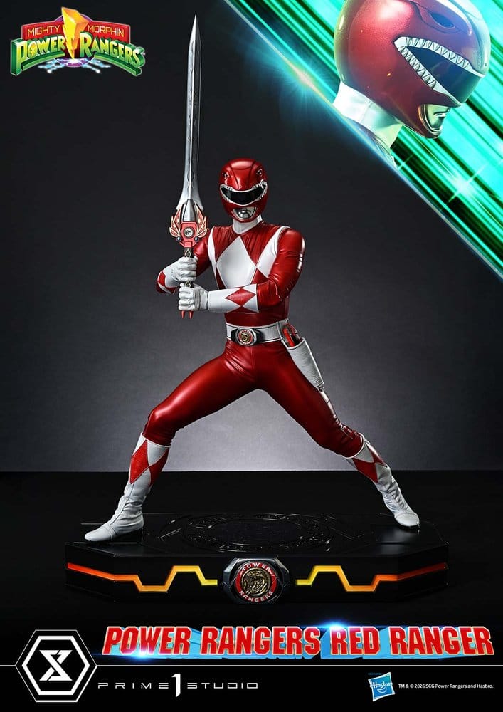 Mighty Morphin Power Rangers Premium Masterline Statue 1/4 Red Ranger 62 cm Prime 1 Studio