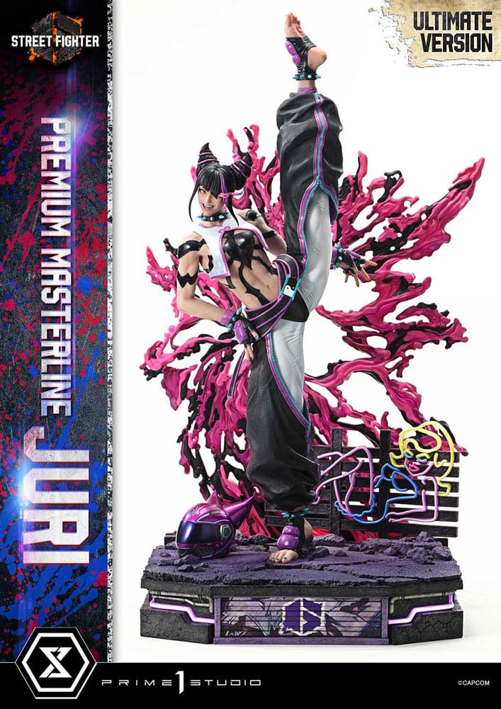 Street Fighter 6 Premium Masterline Series Statue 1/4 Juri Ultimate Bonus Version 58 cm Prime 1 Studio