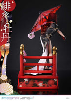 Original Illustration by Fuzichoco Prisma Wing PVC Statue 1/7 Scarlet Umbrella And Peony Deluxe Version 32 cm