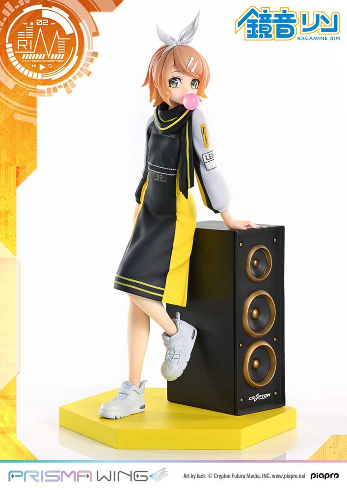 Vocaloid Piapro Characters Prisma Wing PVC Statue 1/7 Kagamine Rin (Art by lack) 21 cm Prime 1 Studio