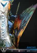 Avatar (Film) Real Elite Masterline Series Statue 1/4 Jake Sully & The Great Leonopteryx 87 cm