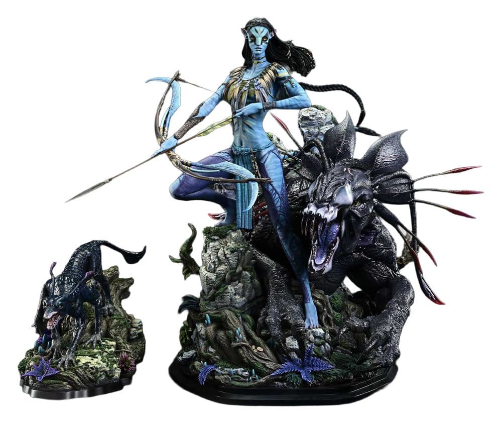 Avatar (Film) Real Elite Masterline Series Statue 1/4 Neytiri & Thanator Deluxe Version 75 cm Prime 1 Studio