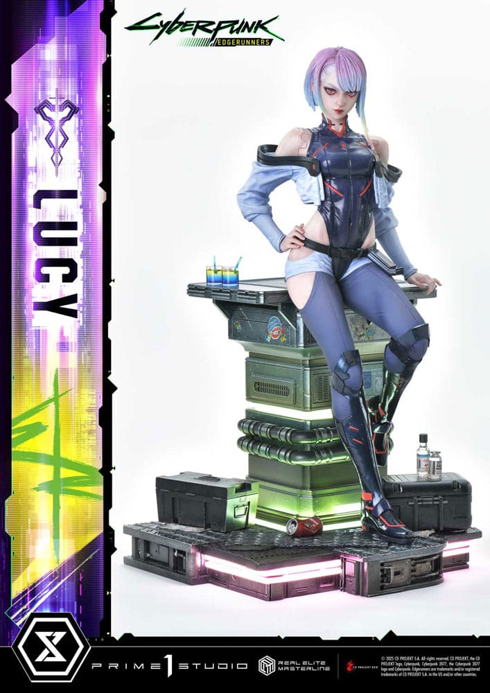 Cyberpunk: Edgerunners Real Elite Masterline Series Statue 1/4 Lucy 50 cm Prime 1 Studio