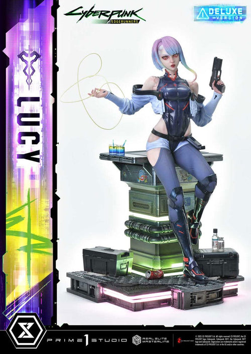 Cyberpunk: Edgerunners Real Elite Masterline Series Statue 1/4 Lucy Deluxe Version 50 cm Prime 1 Studio