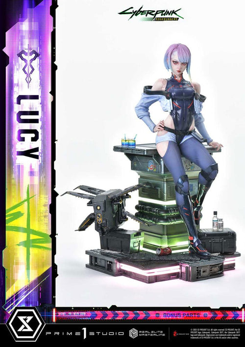 Cyberpunk: Edgerunners Real Elite Masterline Series Statue 1/4 Deluxe Bonus Version 50 cm Prime 1 Studio